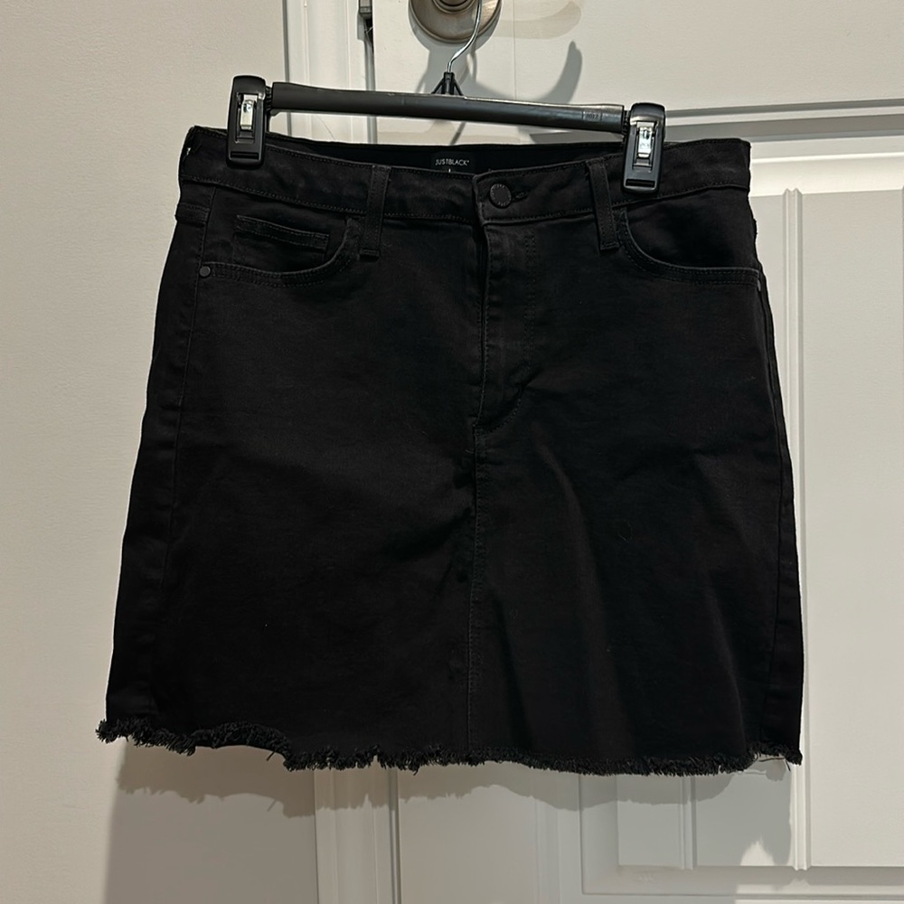 Justblack Denim Mini Skirt